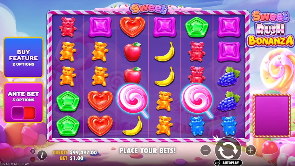 Sweet Rush Bonanza - Base Game